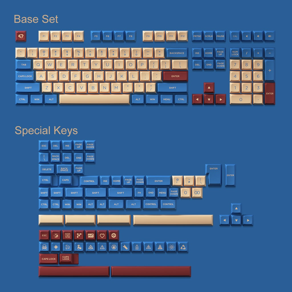Palace Tastenkappen Set base set and special keys