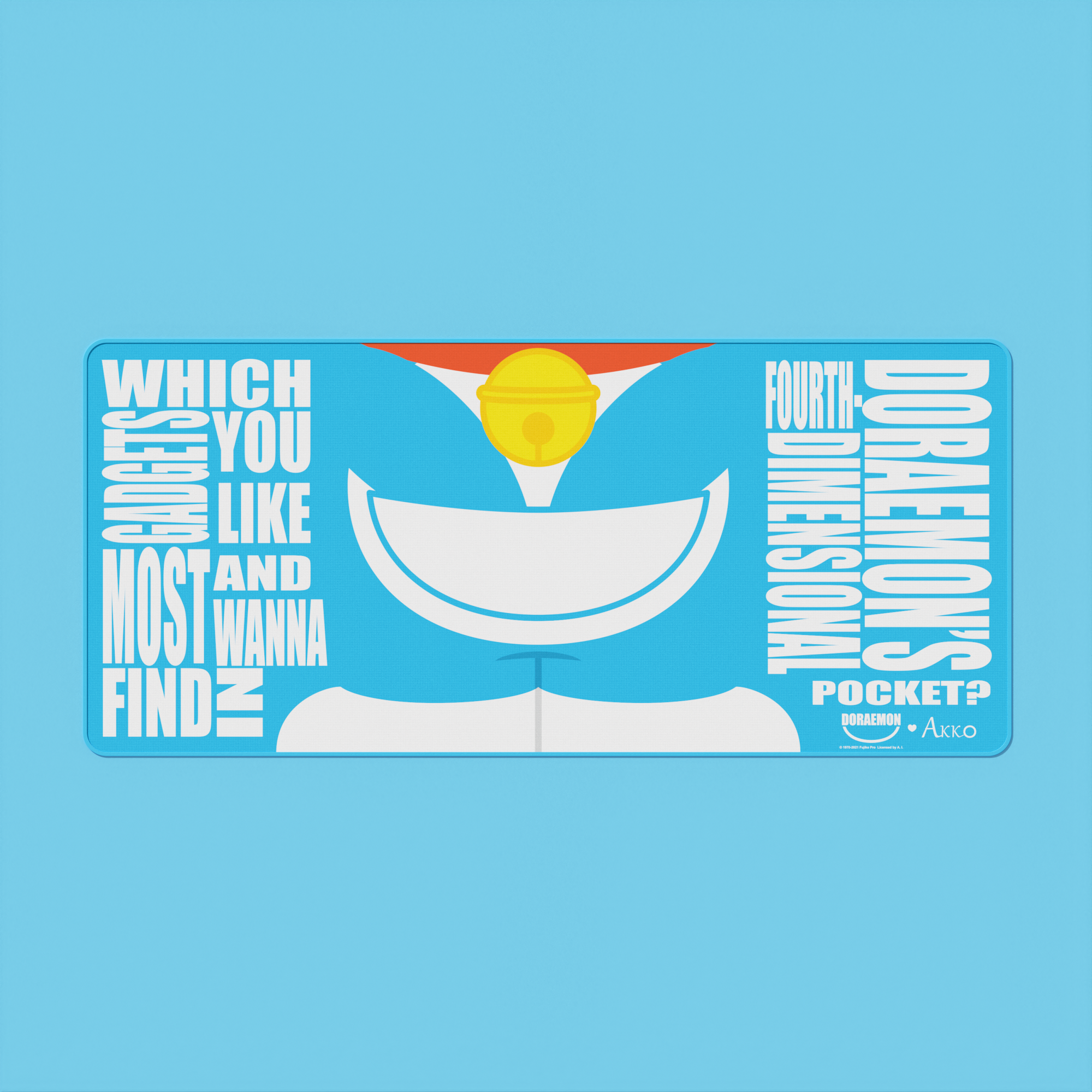 Doraemon 4D Pocket MousePad