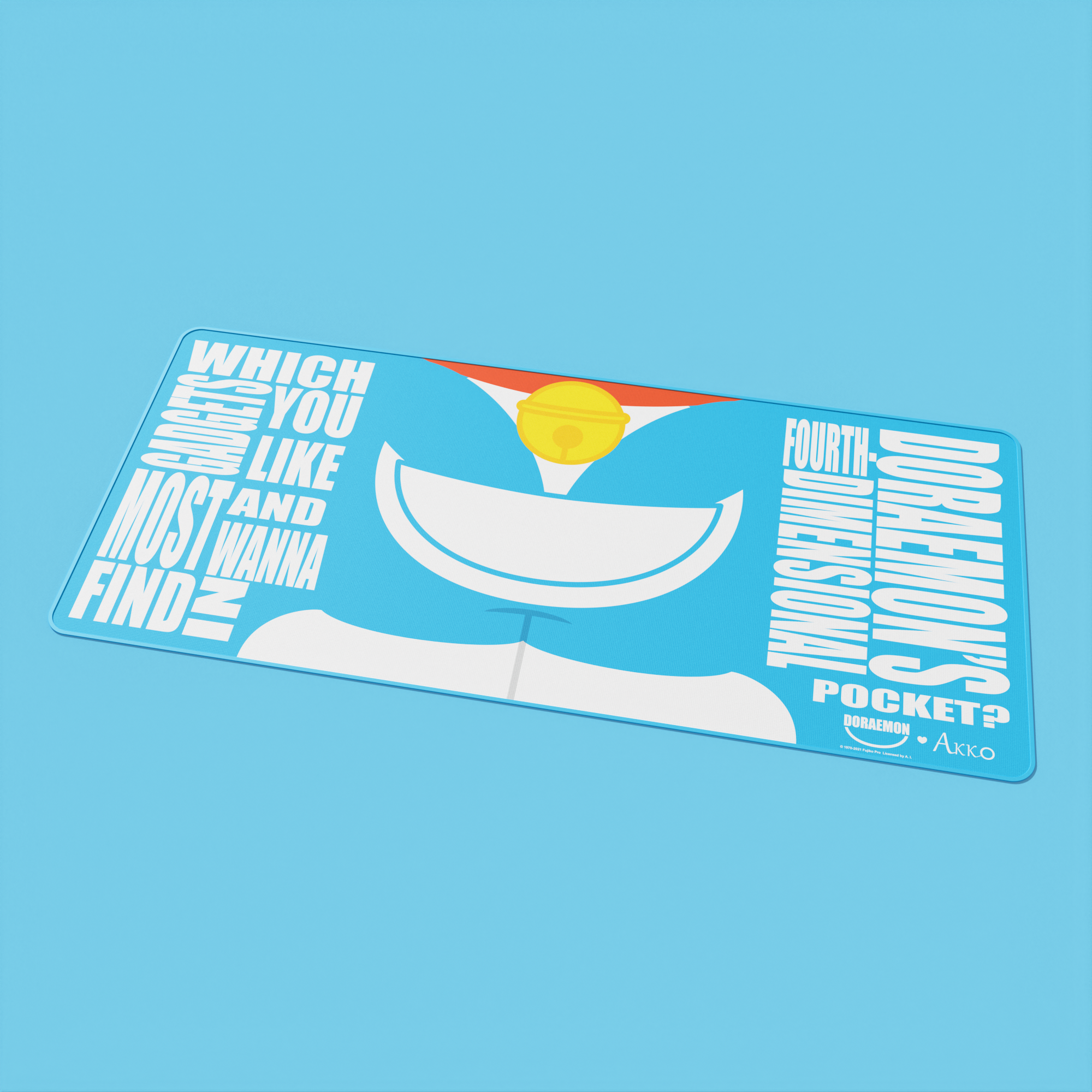 Doraemon 4D Pocket MousePad