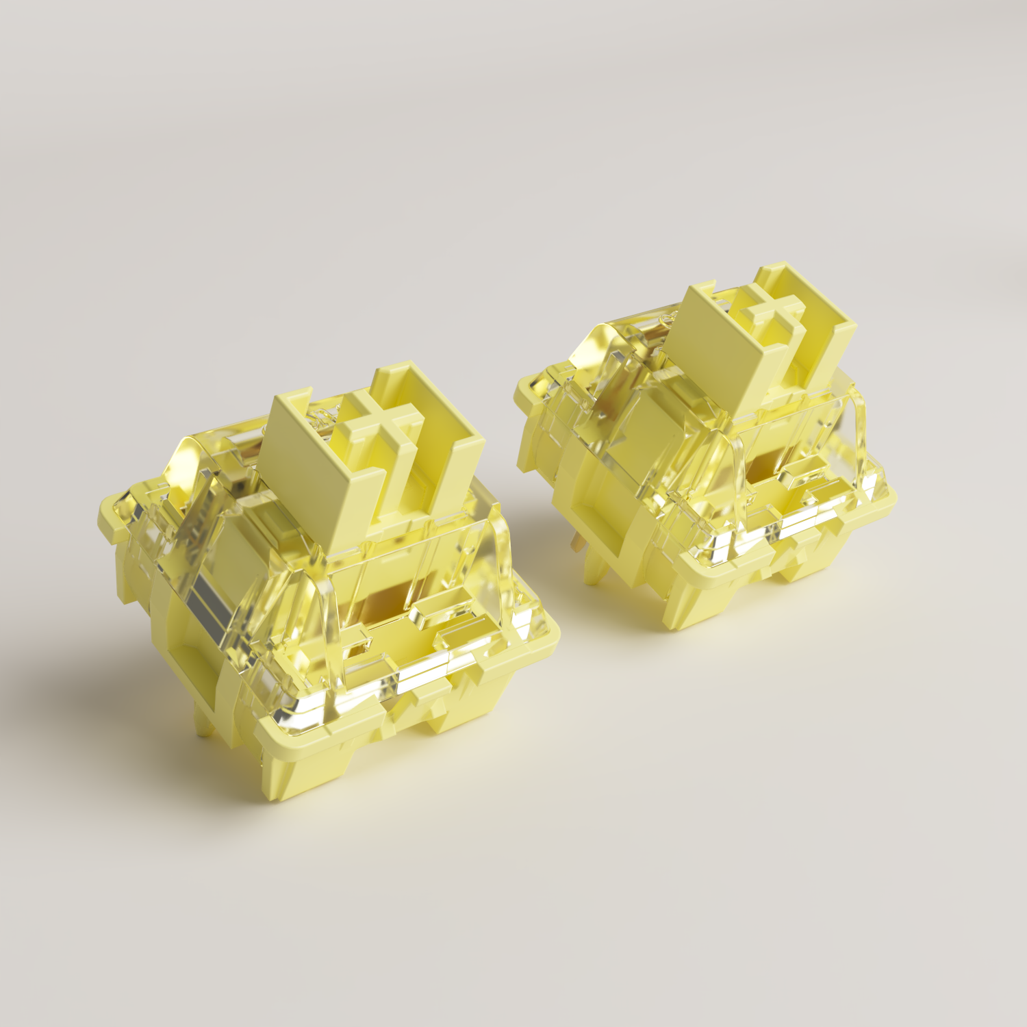 V3 Cream Yellow Pro Switch (45st)