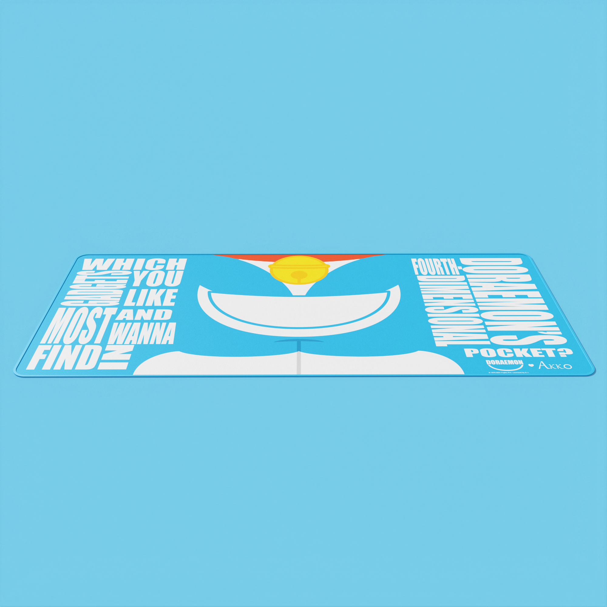 Doraemon 4D Pocket MousePad