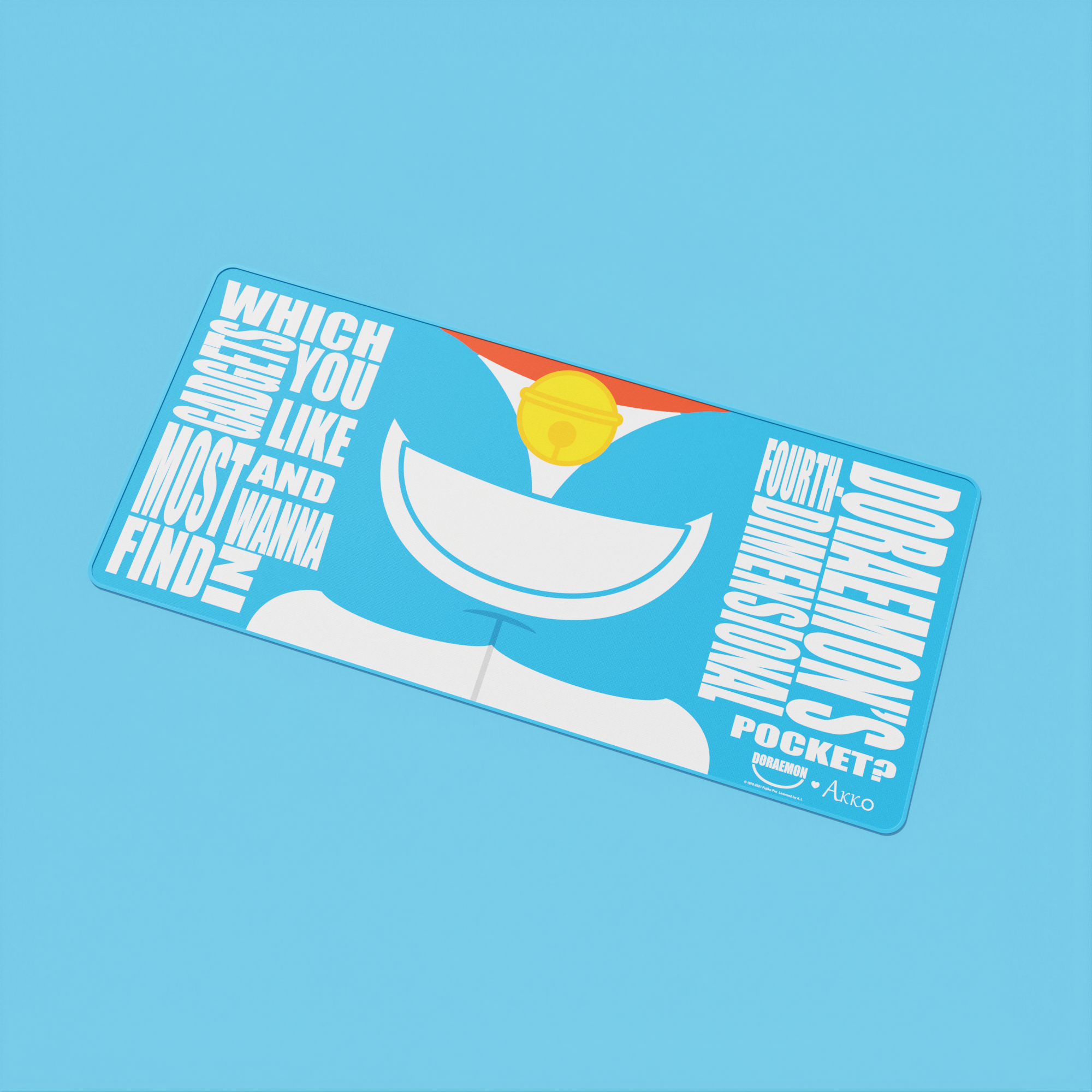 Doraemon 4D Pocket MousePad