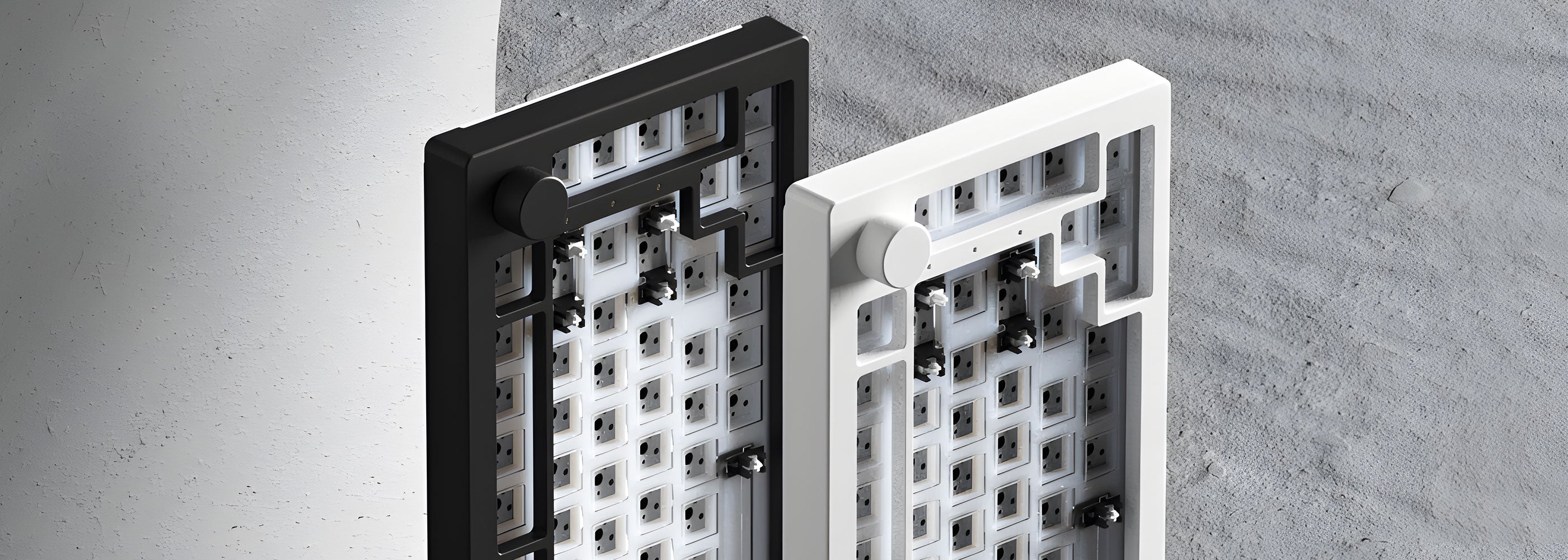Dark night and moon white 5075S VIA DIY Kit