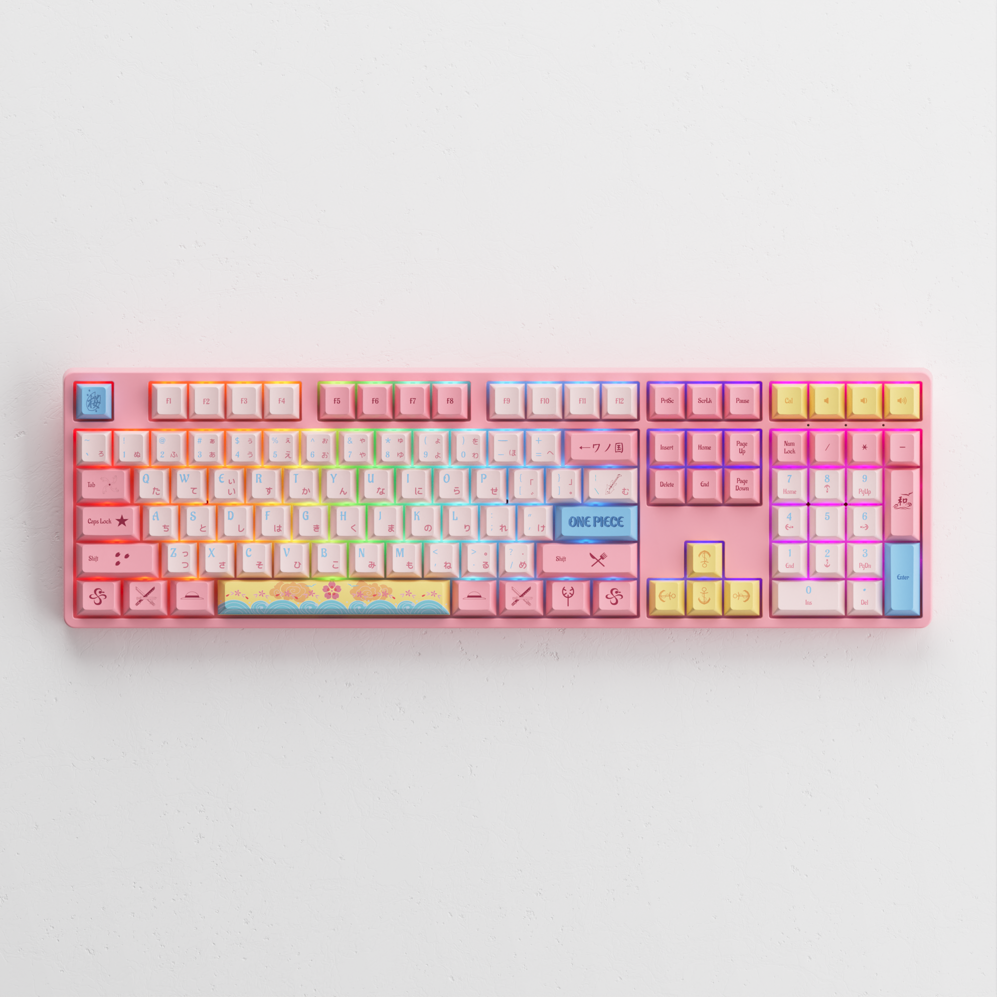 One Piece Wano Country Keycap Set(136-key)