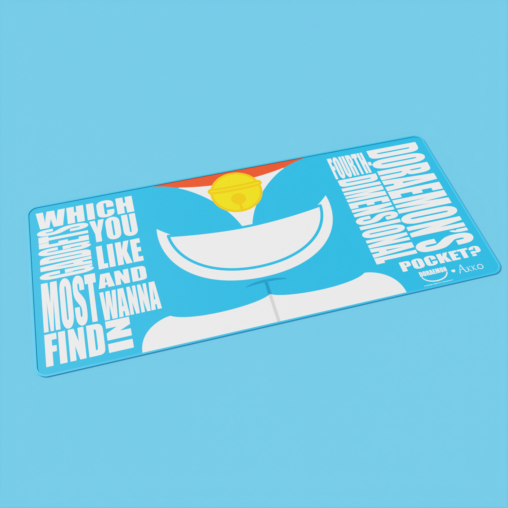 Doraemon 4D Pocket MousePad