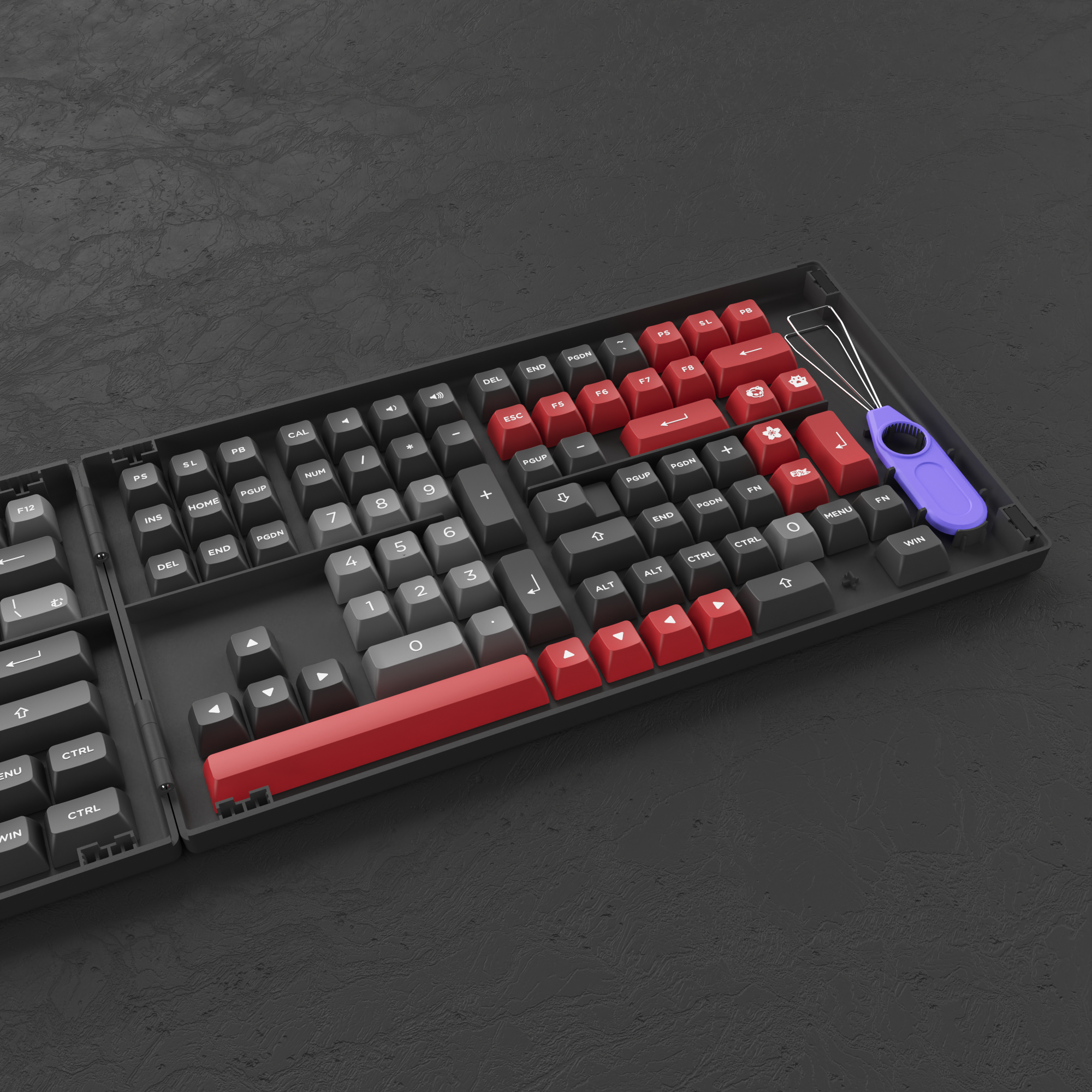 Psittacus Keycap Set Hiragana Version(158-Key)