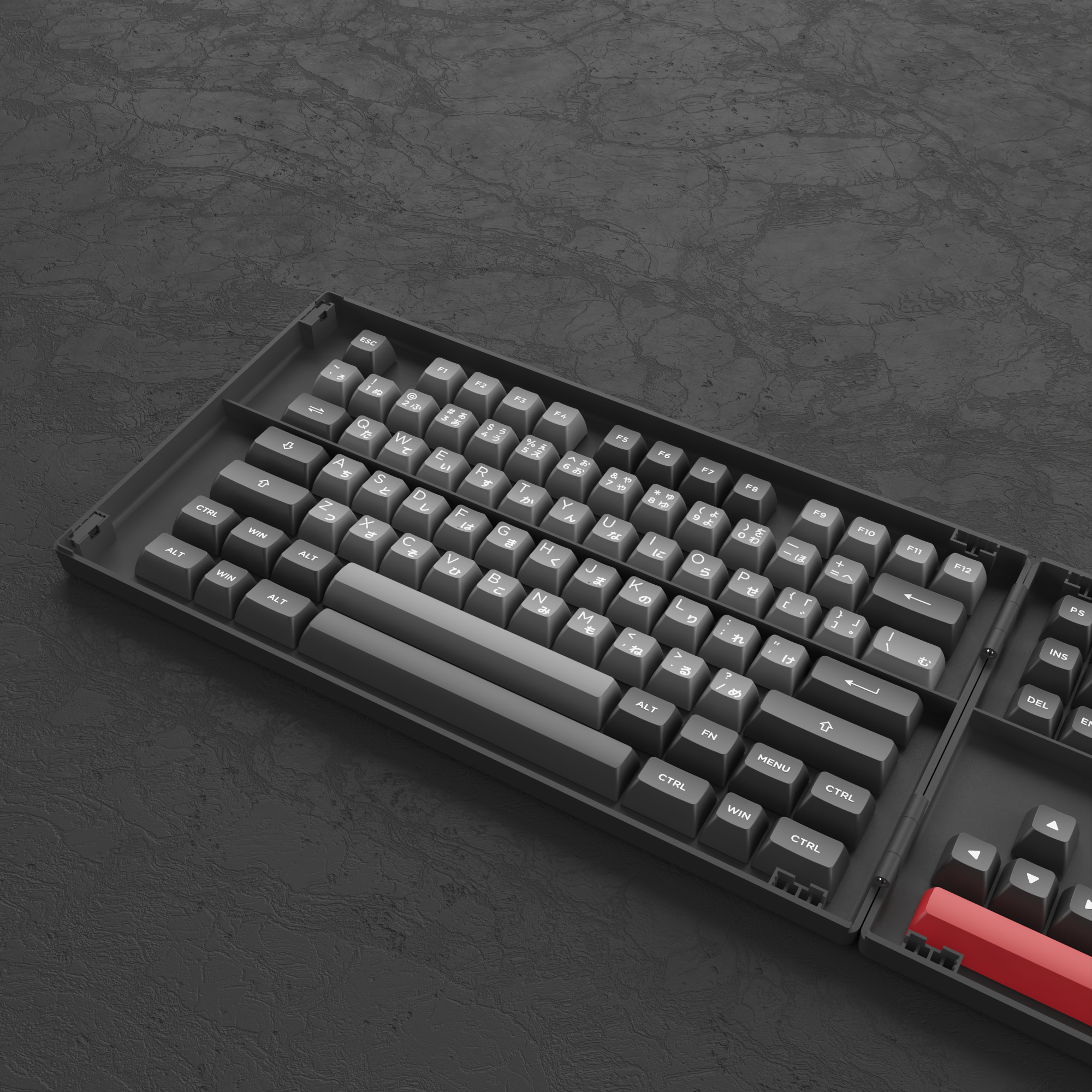 Psittacus Keycap Set Hiragana Version(158-Key)