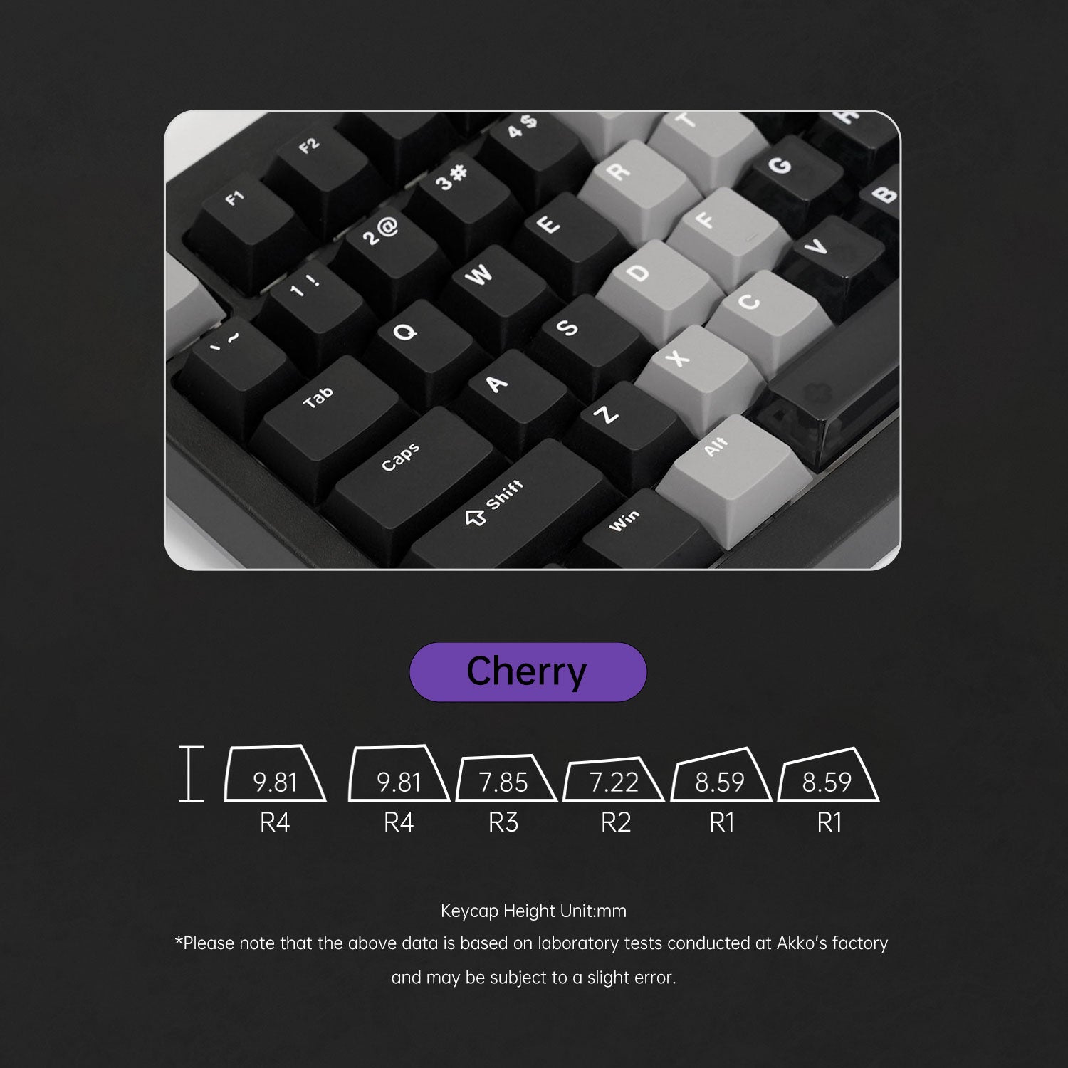 Akko 5075 V3 HE Magnetic Keyboard PBT Cherry Profile Keycaps