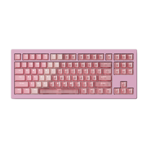 Akko 5087 V3 HE Magnetic Keyboard Gradient Hybrid Pink Transparent