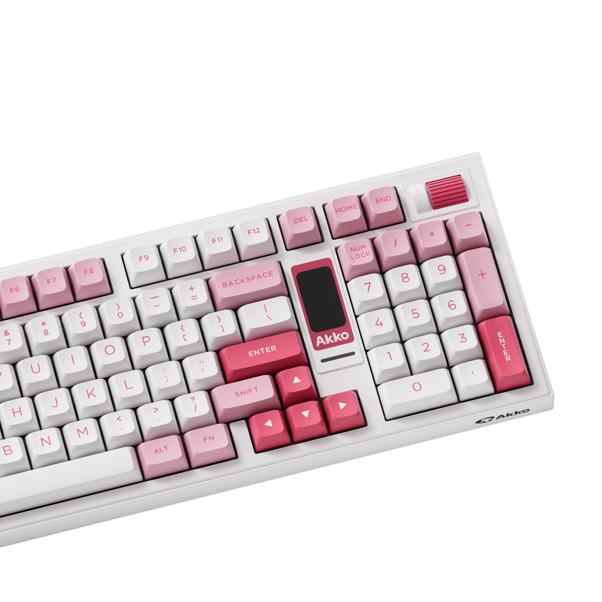 5098B Mechanical Keyboard with Screen Ink Green Theme
