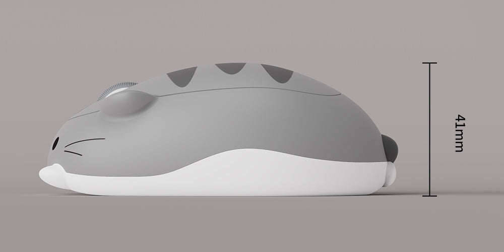 size of akko ergonomische computermaus 41mm