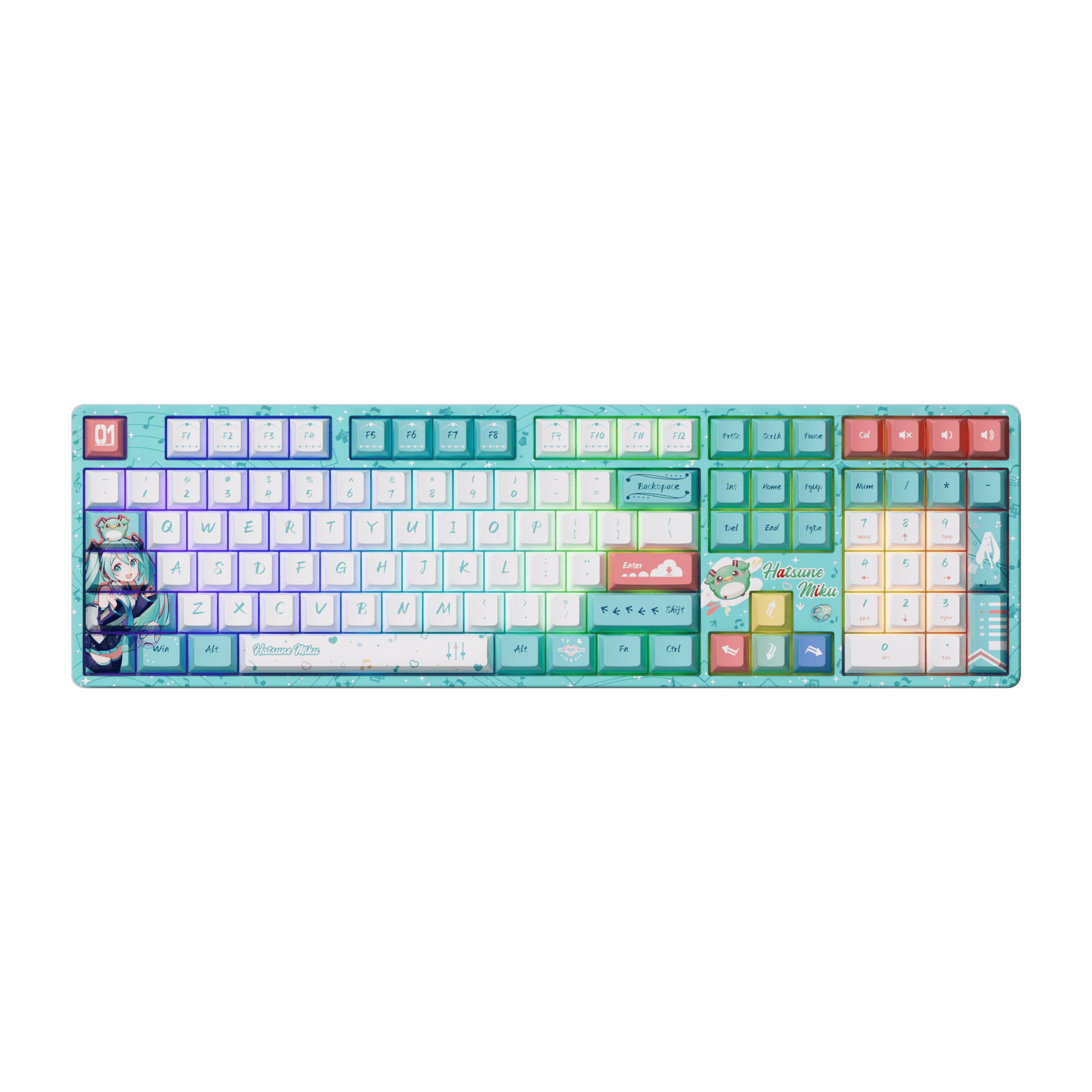 Akko Hatsune Miku 5108B Plus Mechanical Keyboard