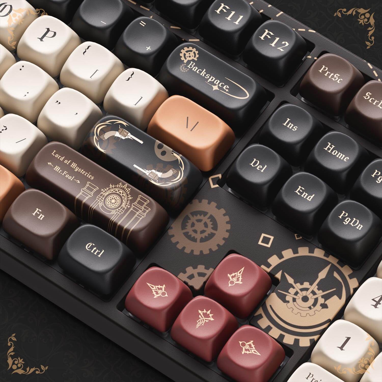 Lord of the Mysteries 5108B Plus Full-Size Mechanical Keyboard Keycaps