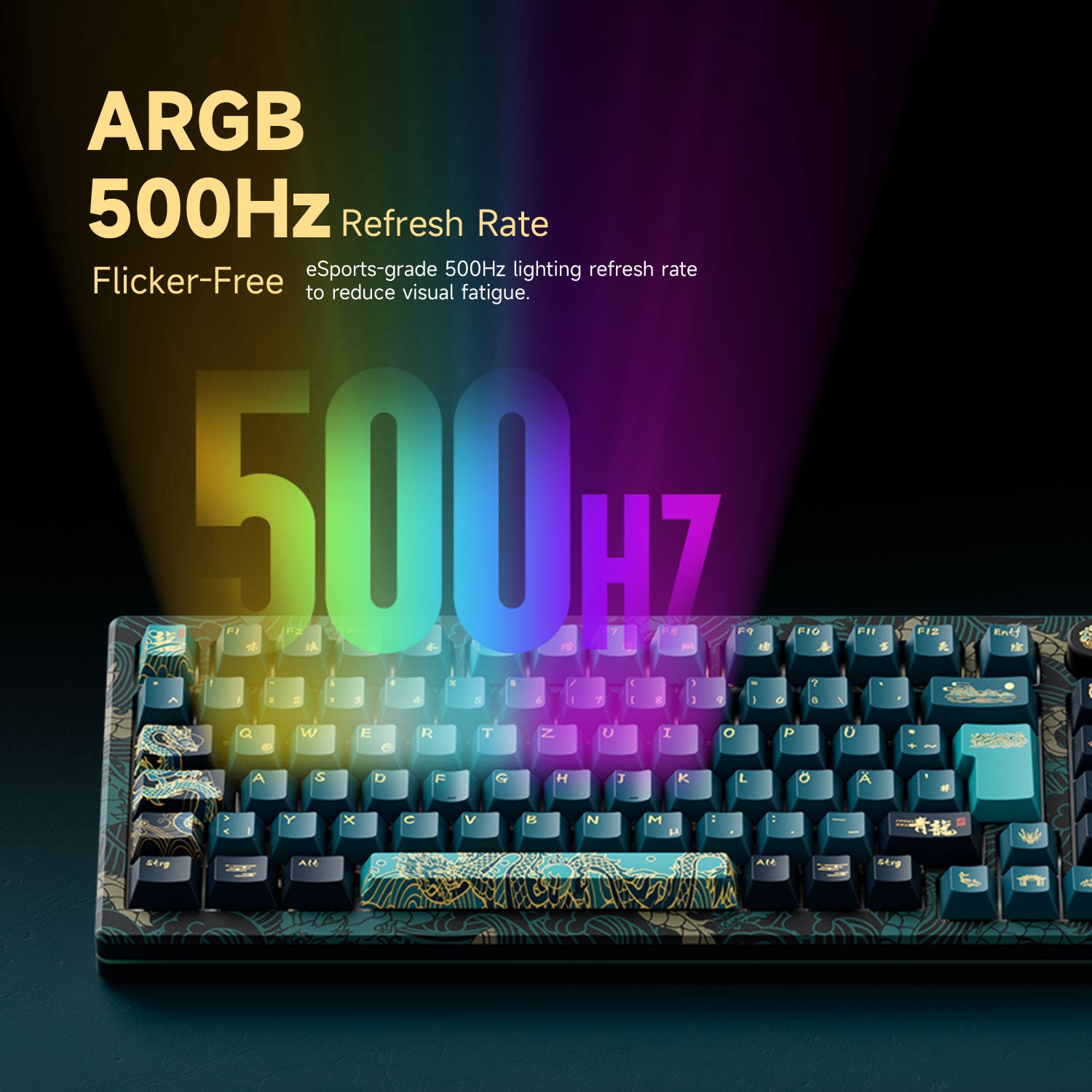 Akko MOD 007B HE Year of Dragon ISO Keyboard ARGB