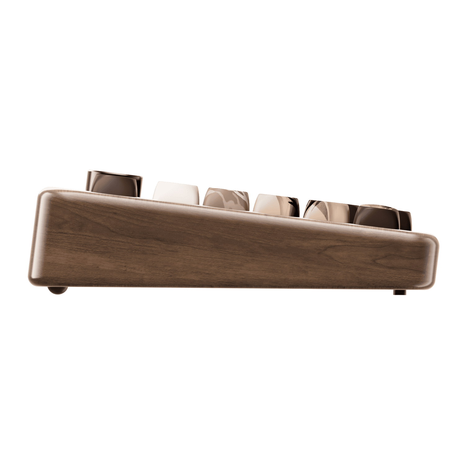 MU02 Wooden Keyboard Mountain Seclusion side details