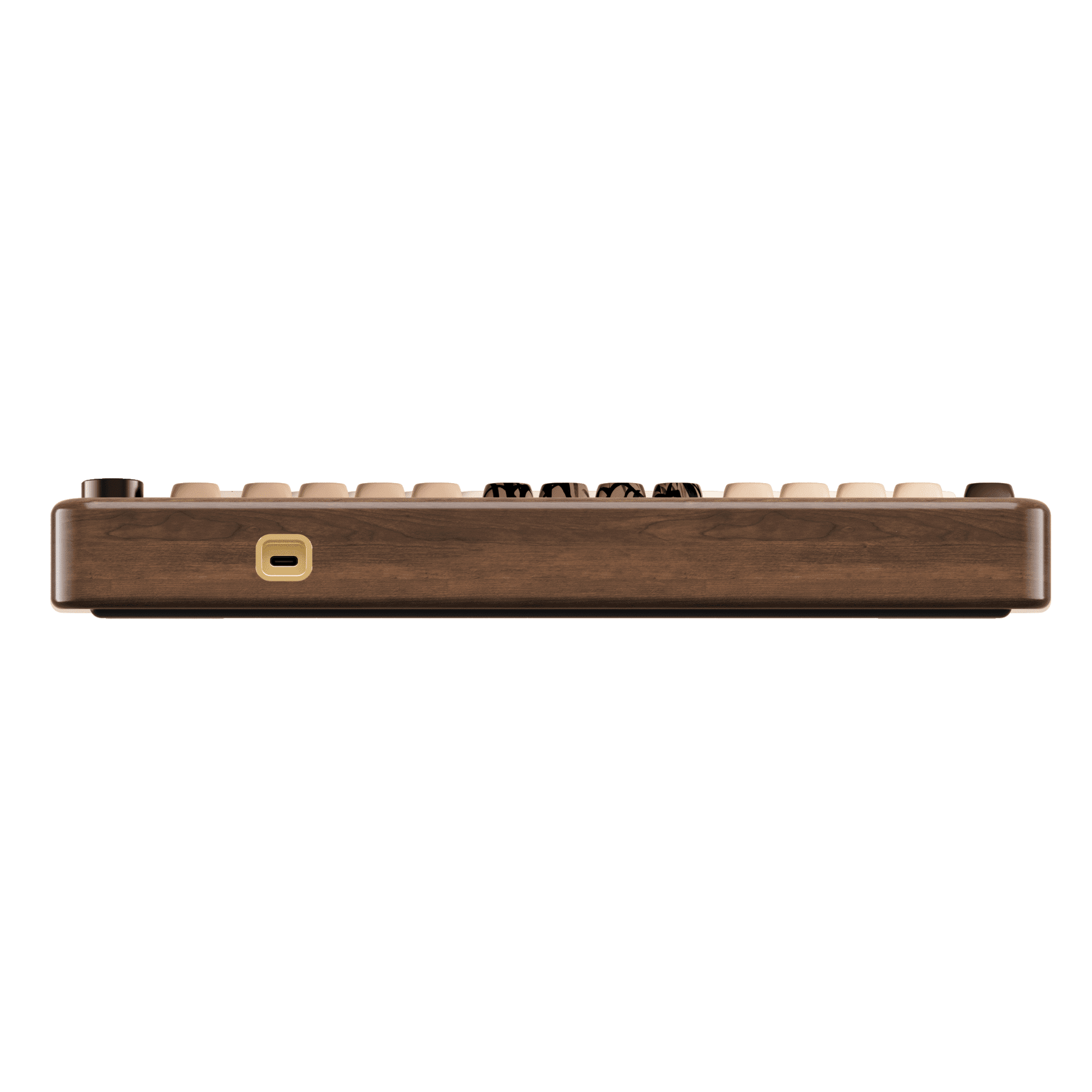 MU02 Wooden Keyboard Mountain Seclusion usb
