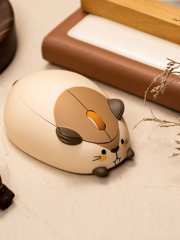 Akko Marmot Mouse on the Desk