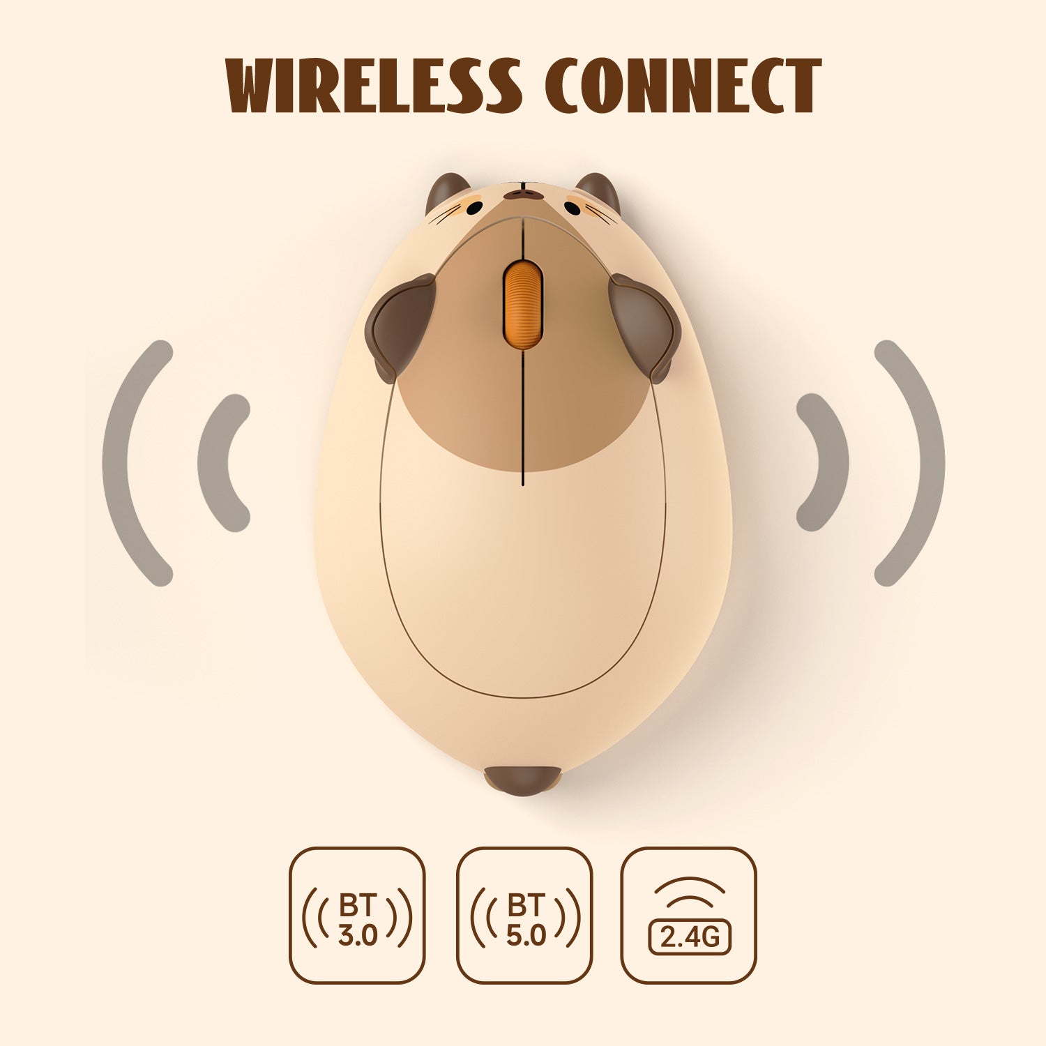 Akko Marmot Mouse Wireless Connection