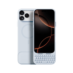 Akko MetaKey Keyboard Case for iPhone 17 Sky Blue