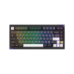 Akko Mineral 01 VIA Custom Mechanical Keyboard Black Silver