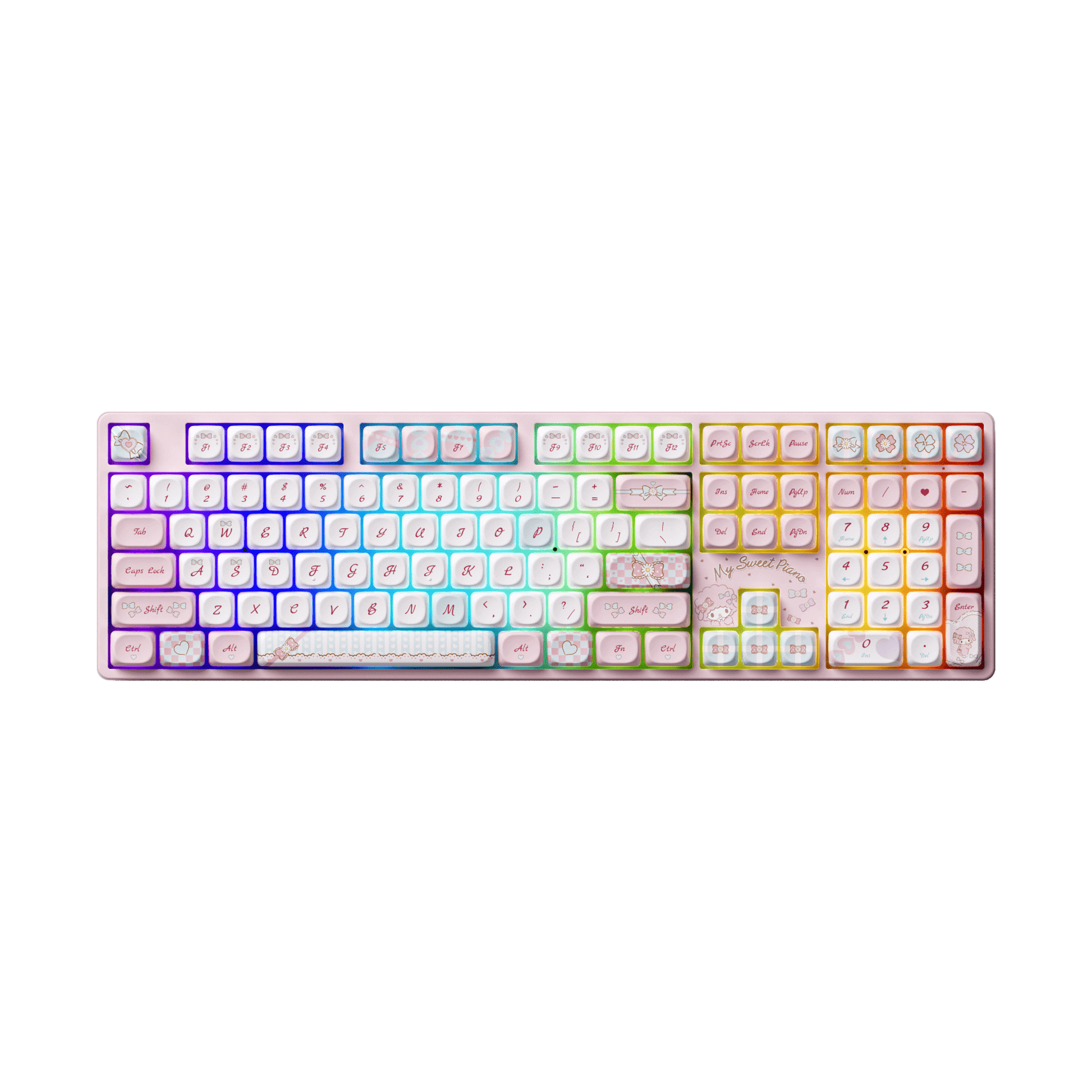 My Sweet Piano 5108B Plus Full-Size Mechanical Keyboard With RGB