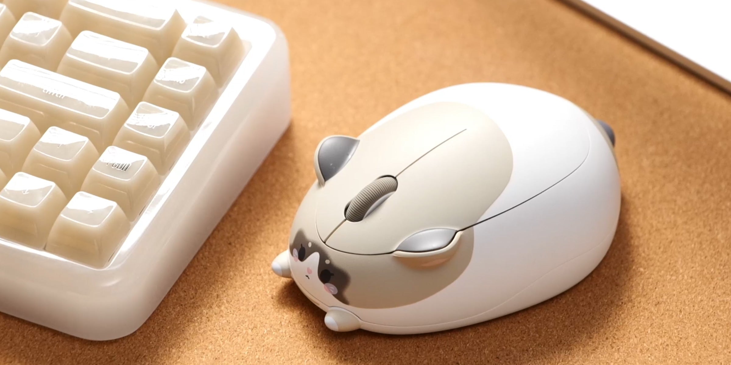 Akko Cat Theme Mouse Ragdoll Cat And YU01 Mechanical Keyboard