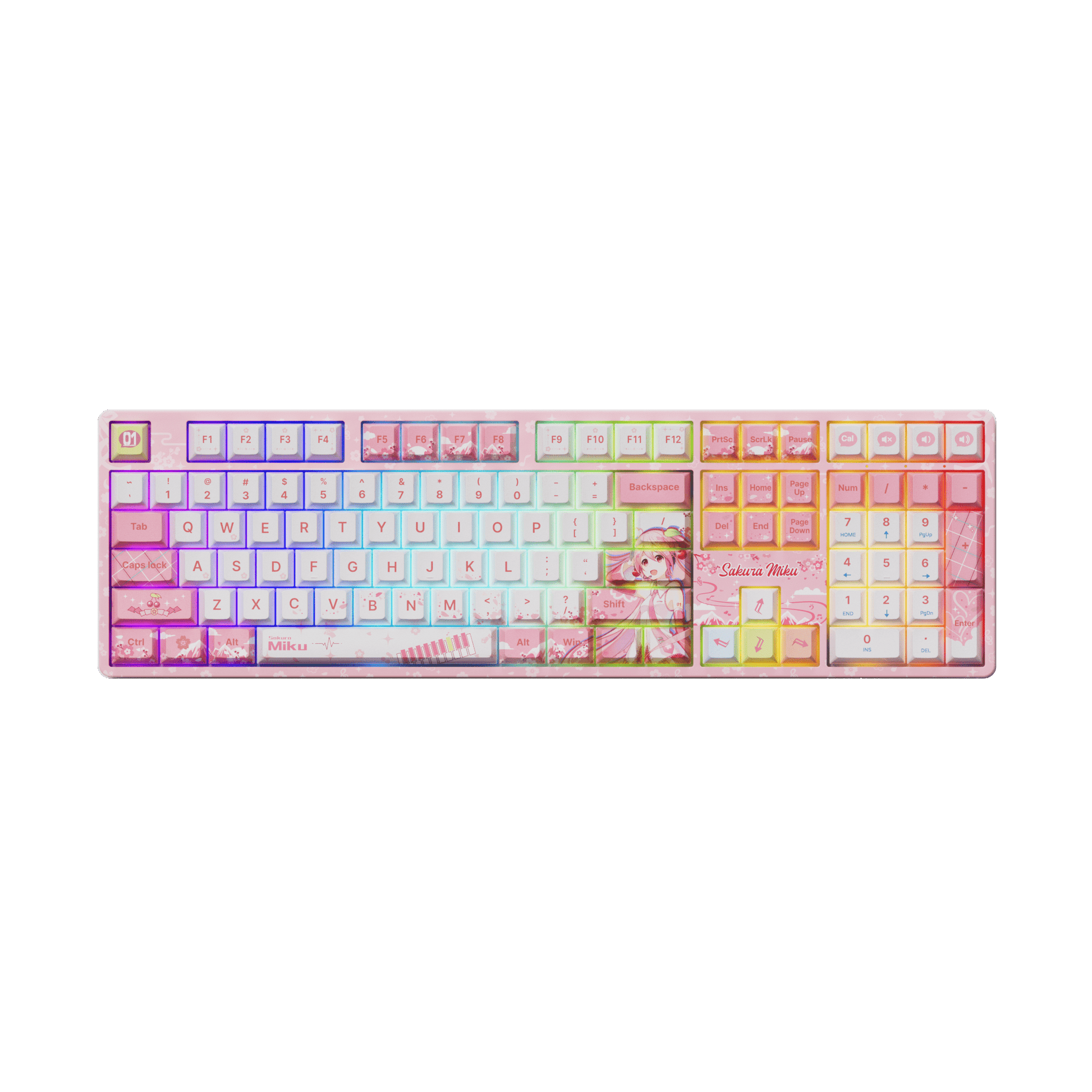 Akko Sakura Miku 5108B Plus Mechanical Keyboard