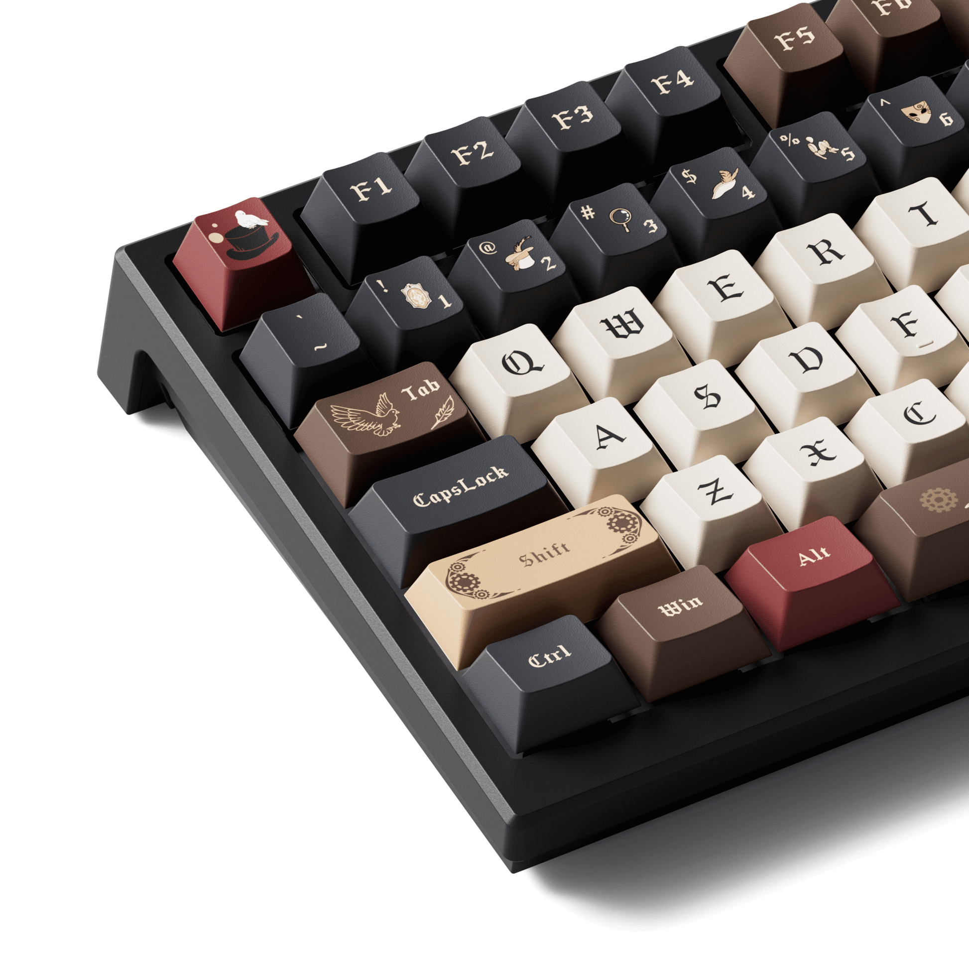 Akko TAC75 HE Magnetic Keyboard Lord of Mysteries Left Details