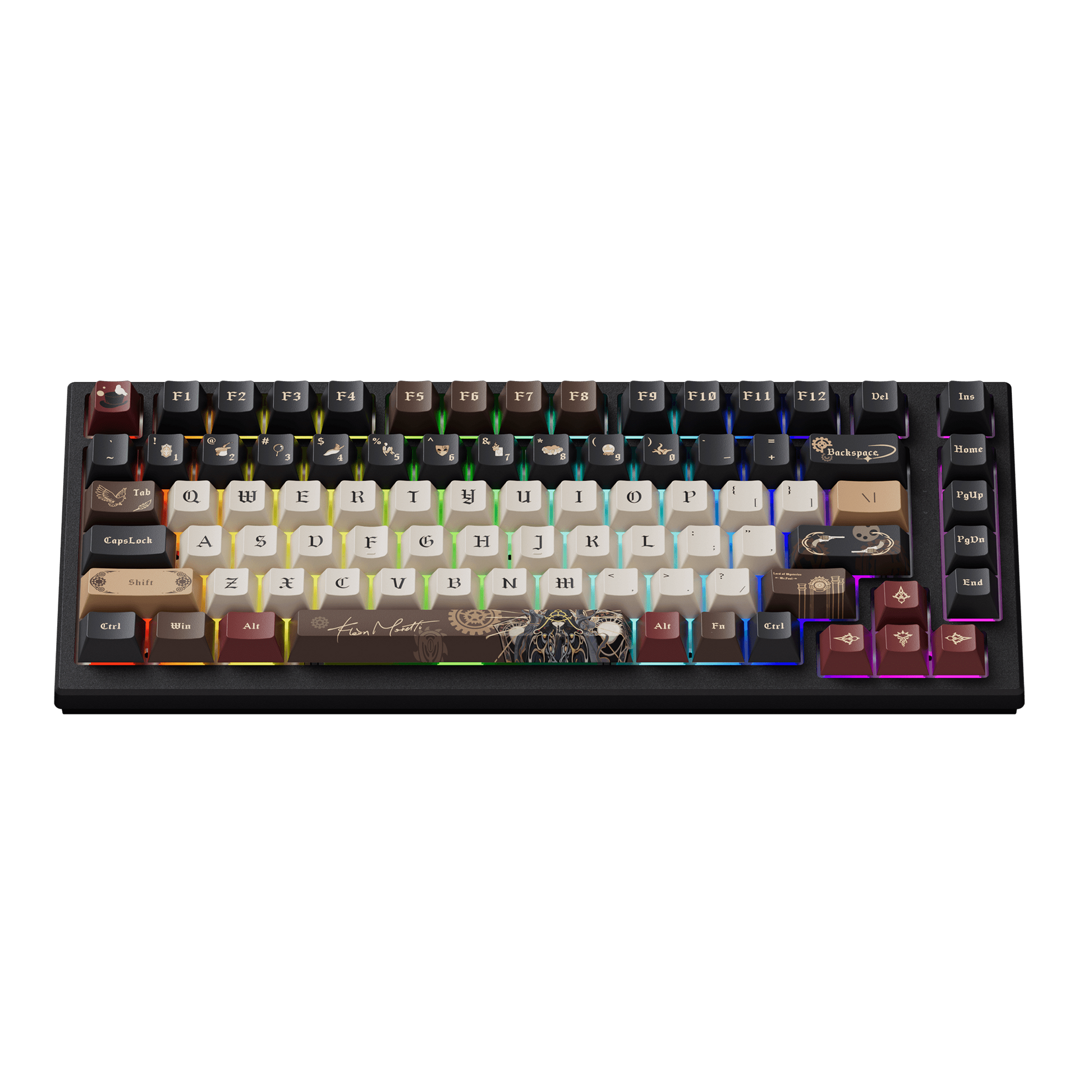 Akko TAC75 HE Magnetic Keyboard Lord of Mysteries Front Details