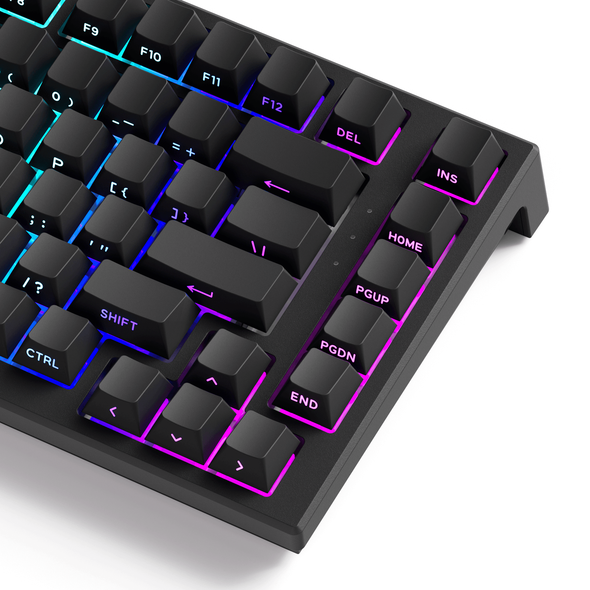 Akko TAC75 HE Magnetic Keyboard Shine Through Black Right Details