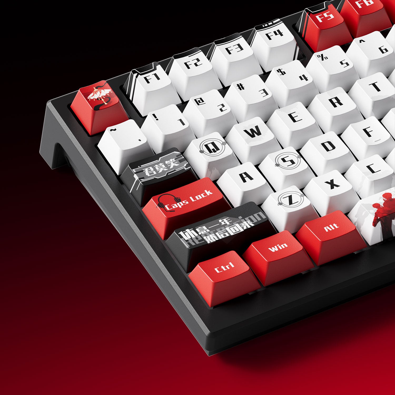 Akko TAC75 HE Magnetic Keyboard—King's Avatar PBT Keycaps
