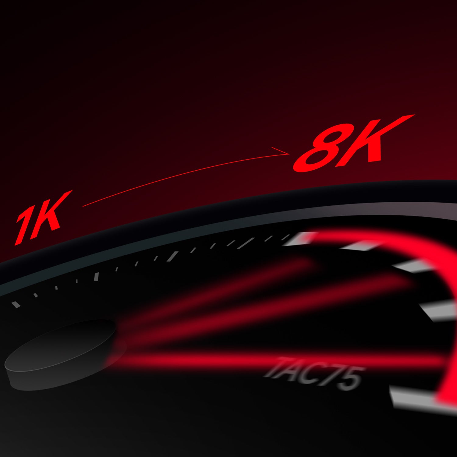 Akko TAC75 HE Magnetic Keyboards 8k Polling Rate