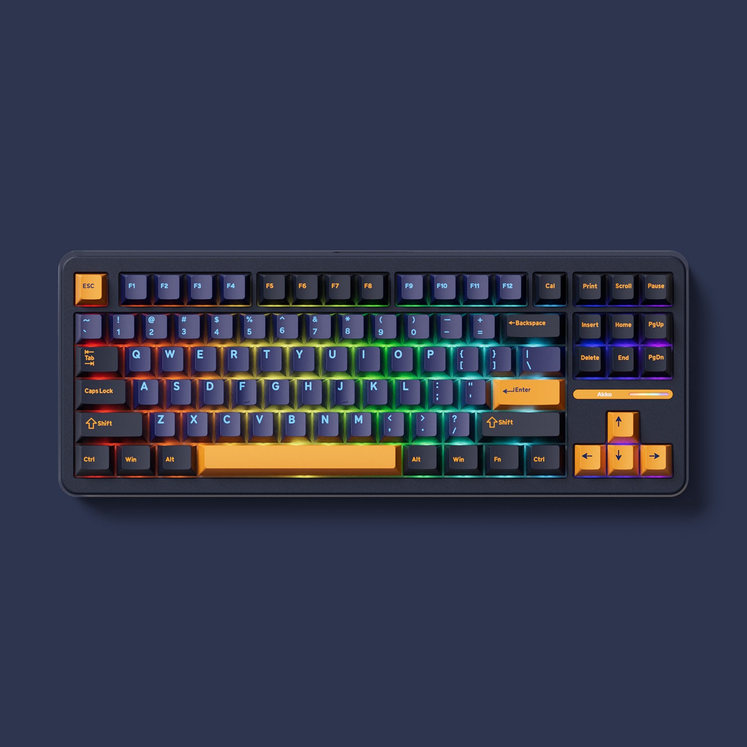 Akko TAC87 Horizon Mechanical TKL Layout
