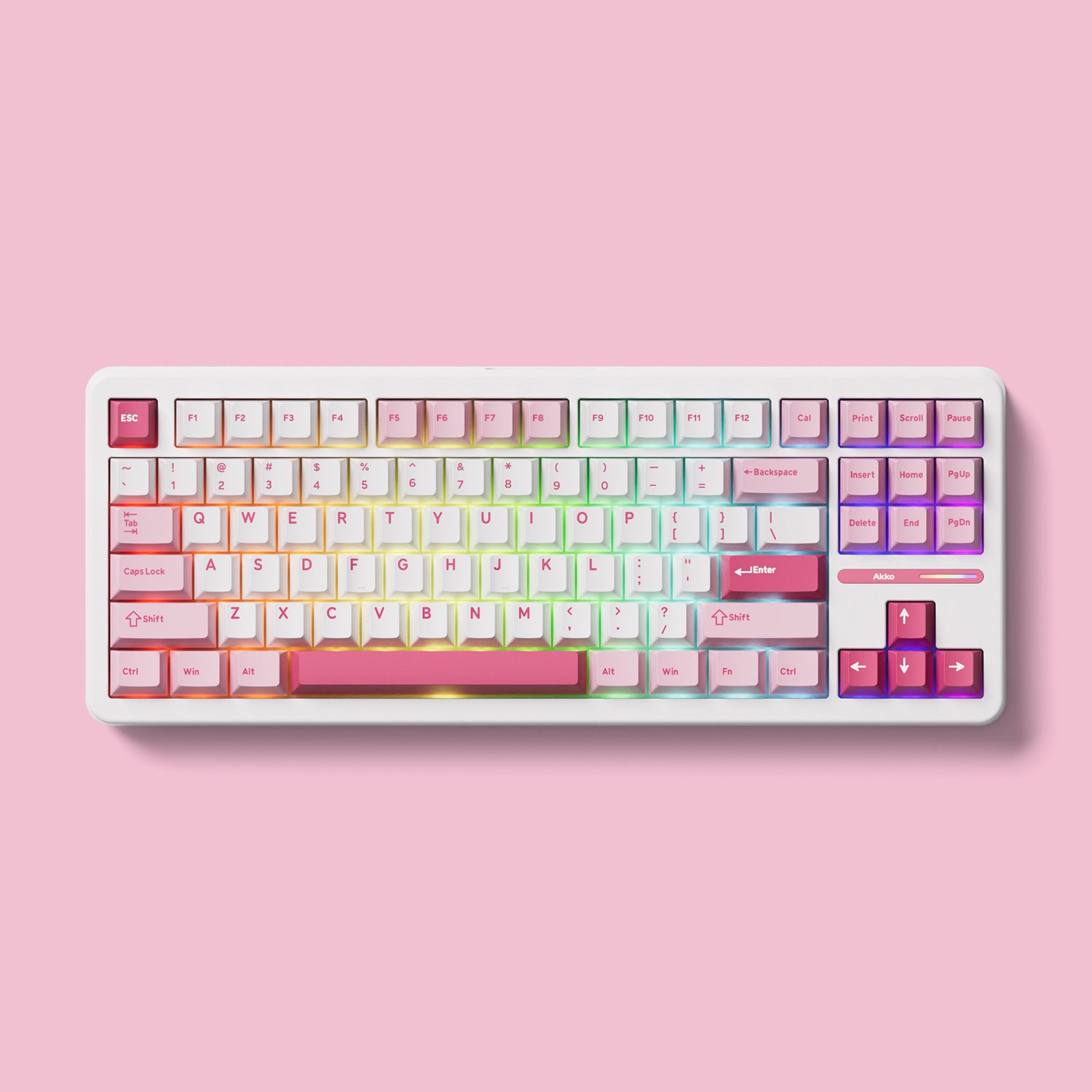 Akko TAC87 Prunus Lannesiana Mechanical Keyboard TKL Layout