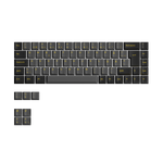 Black & Gold ISO Nordic Tastenkappen Set (76-Tasten)