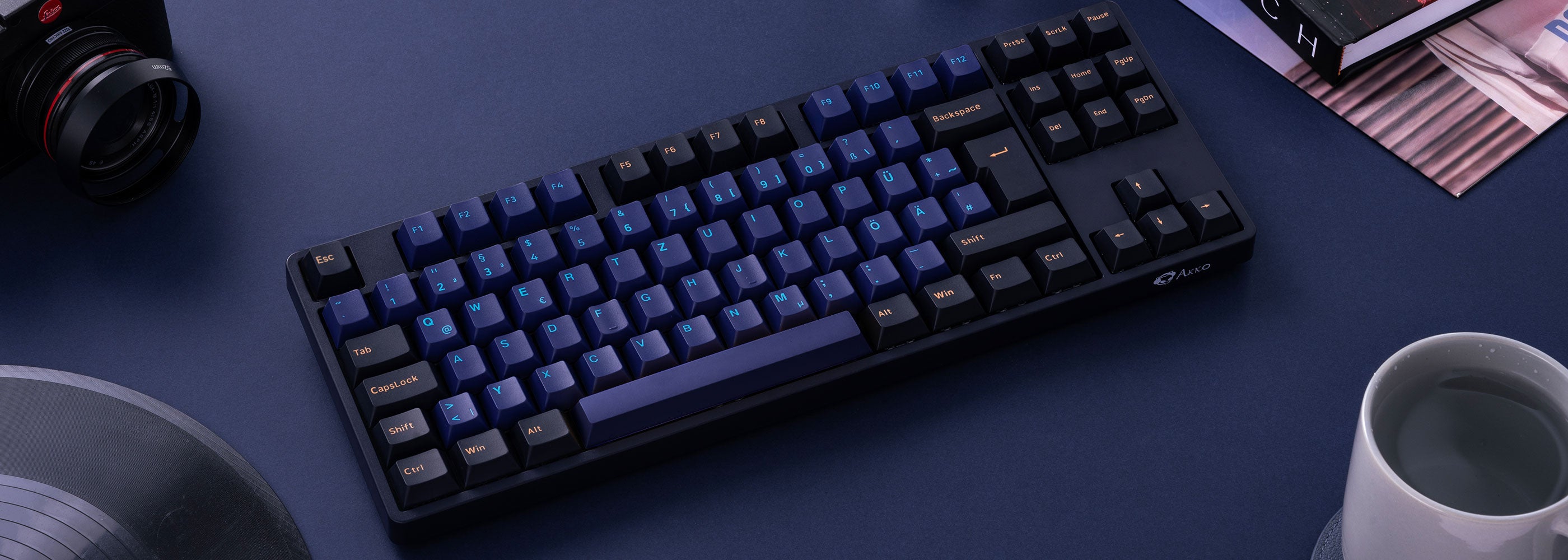 Horizon ISO Nordic Tastenkappen Set zum Installieren auf der Tastatur