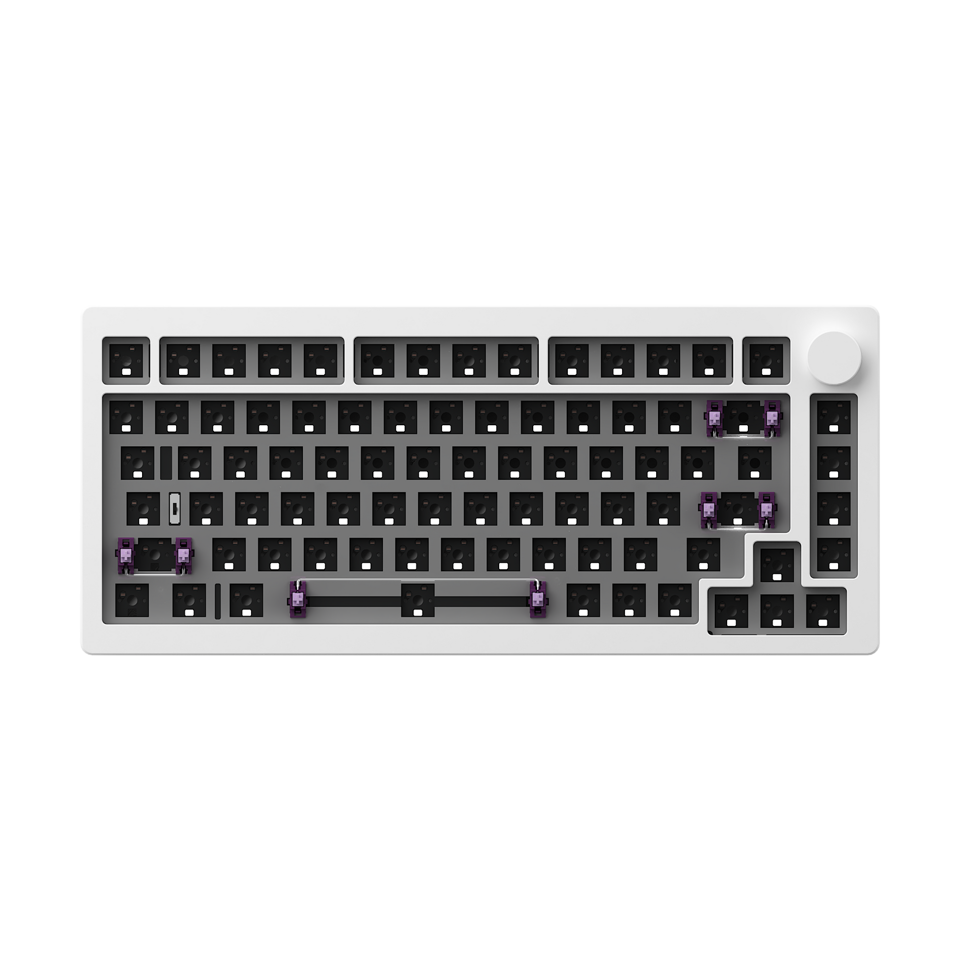 MonsGeek M1W V3 SP keyboard white case