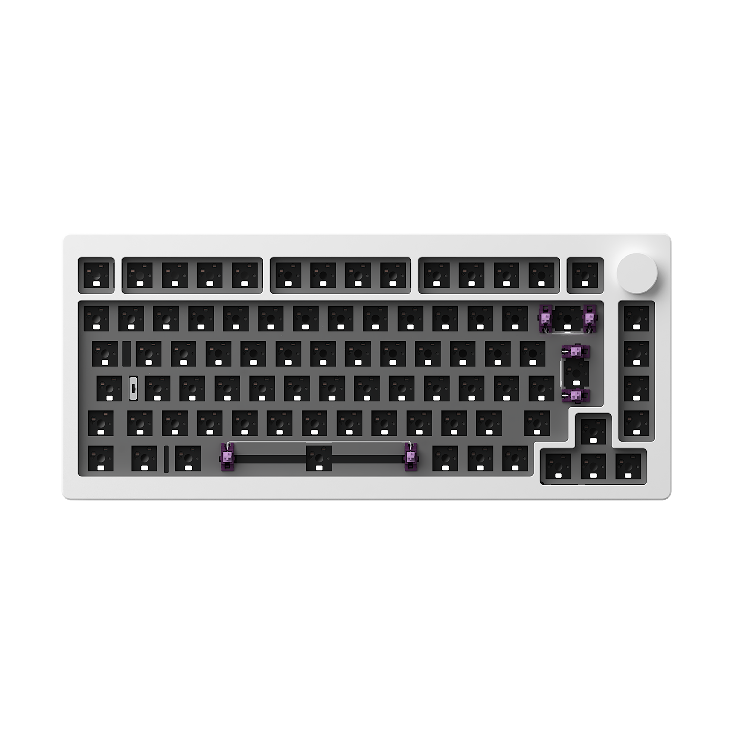 MonsGeek M1W V3 SP keyboard white case