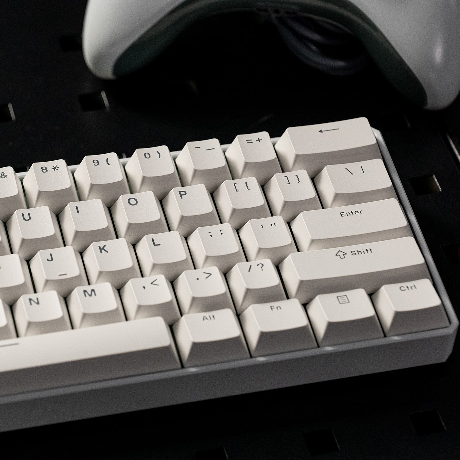 FUN60 Ultra White TMR/HE Magnetic Keyboard