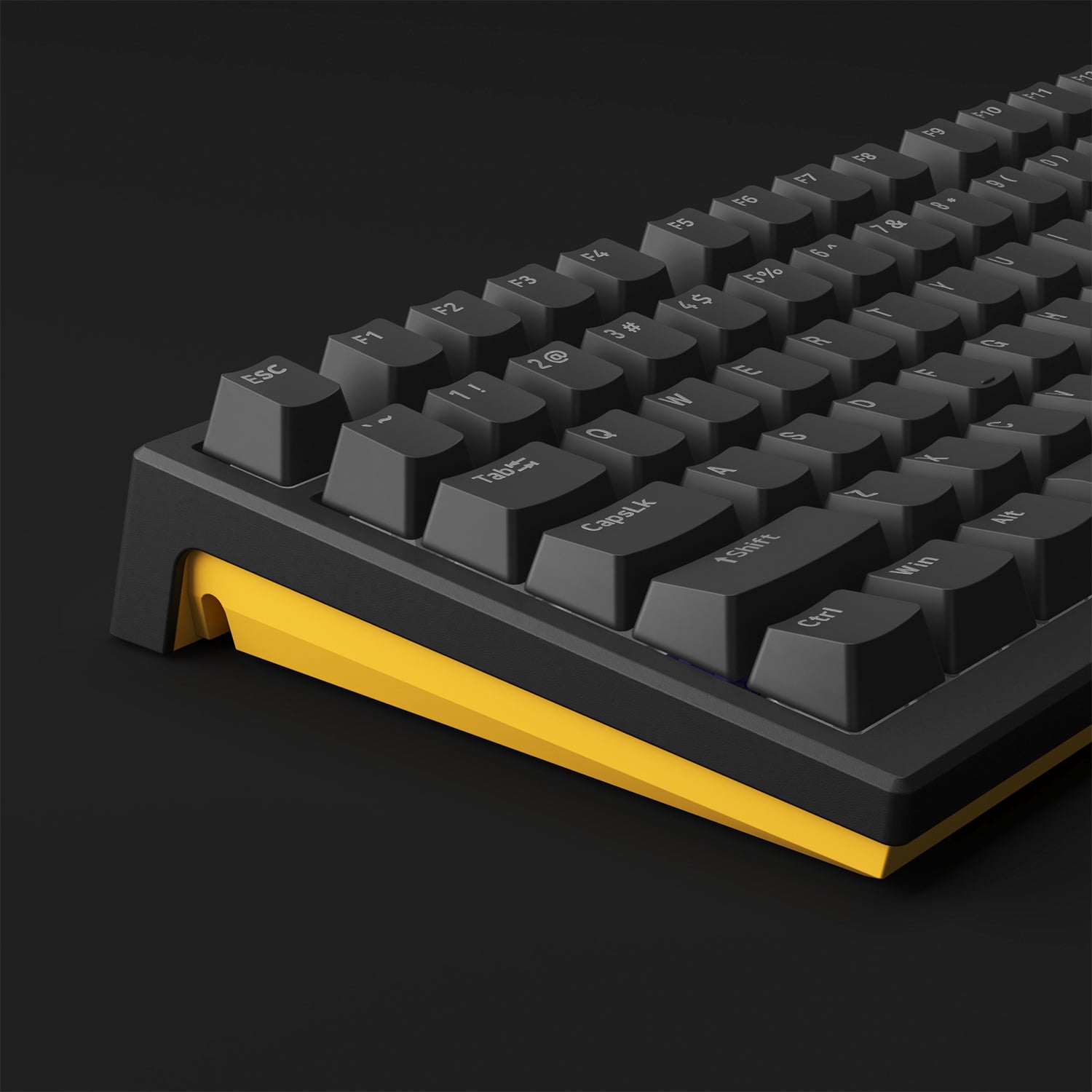 MonsGeek MG75S HE Shine-through keyboard left side details