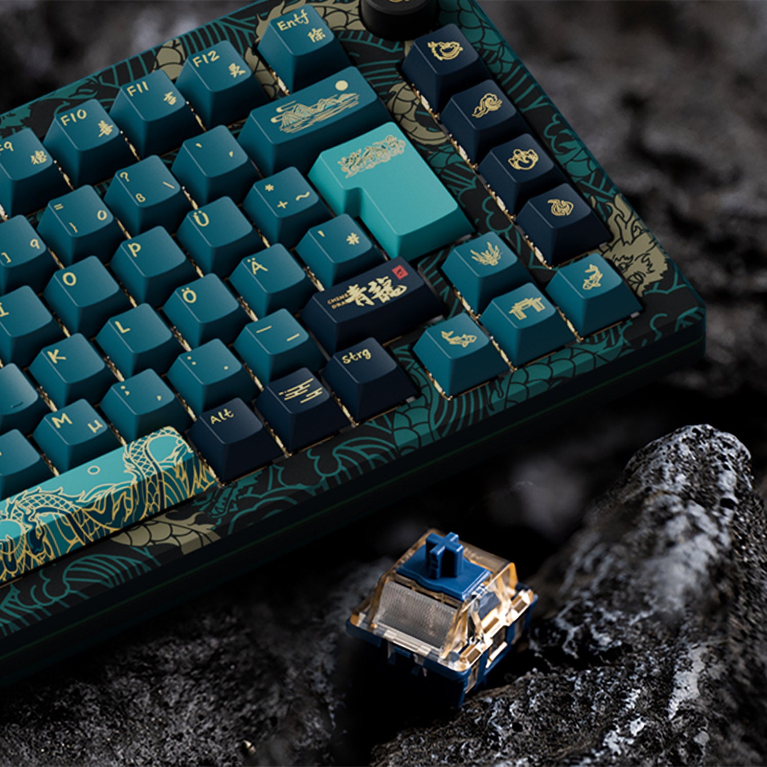 MOD 007 V3 HE Year of Dragon Hall Effect Keyboard Magnetic Switches