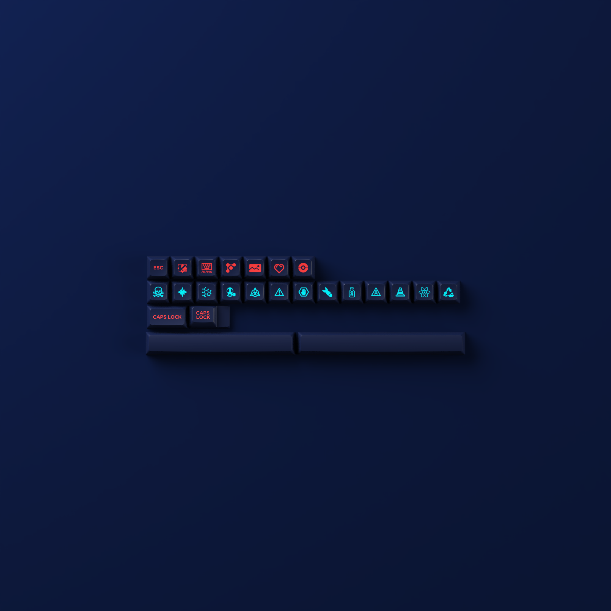 Starry Night Keycap Set (187-Key)