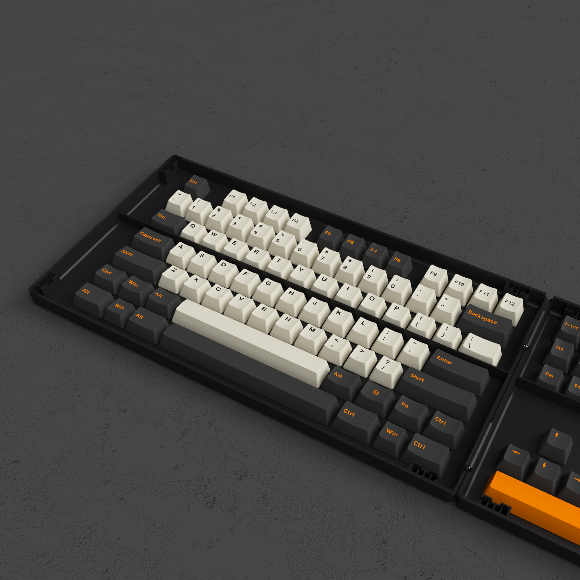 (Discontinued) Cherry/ASA/ASA-Low Carbon Retro Keycap Set