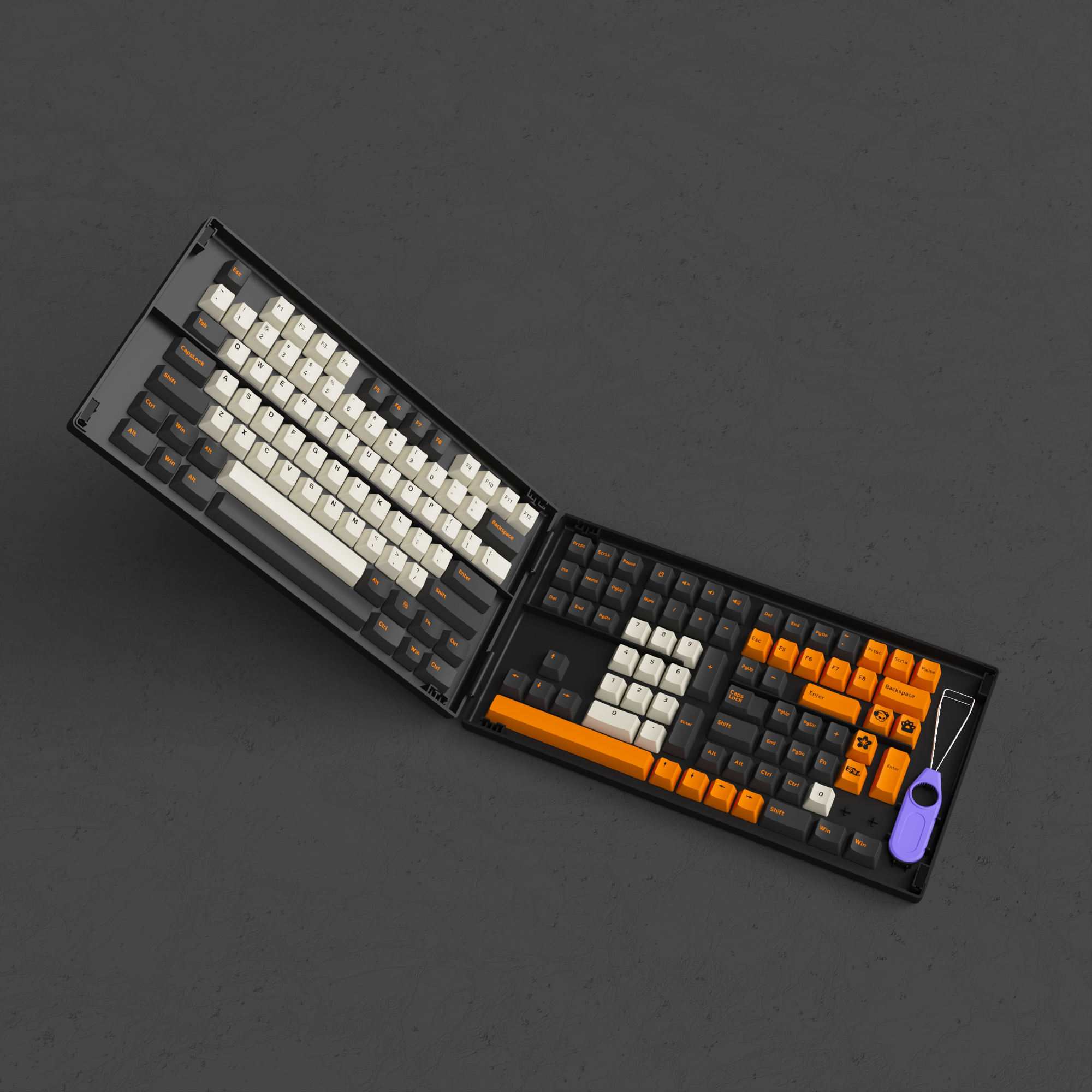 (Discontinued) Cherry/ASA/ASA-Low Carbon Retro Keycap Set