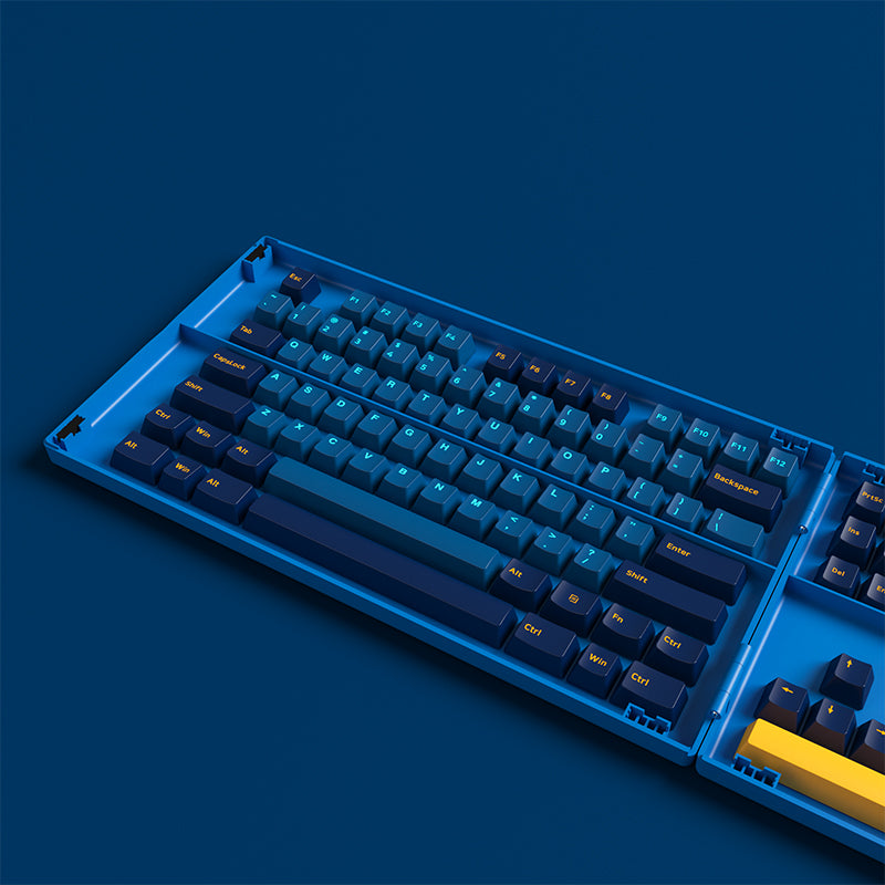 (Auslaufmodell) Cherry/ASA Macaw Tastenkappen-Set (PBT, 157 Tasten)