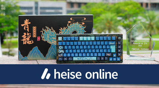 Akko Mod 007 HE Year of Dragon überzeugt im Test von Heise.de