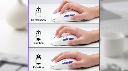 Claw Grip vs Palm Grip vs Tip Grip