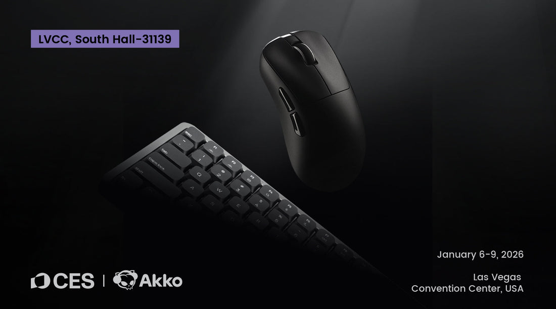 Akko auf der CES 2026: Die nächste Stufe des Gaming-Setups