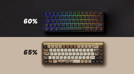 60% vs. 65% Tastaturen – Welche ist die richtige für dich?