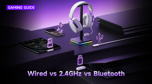 Kabelgebunden vs. 2,4 GHz Wireless vs. Bluetooth Headsets: Was ist die beste Wahl fürs Gaming?